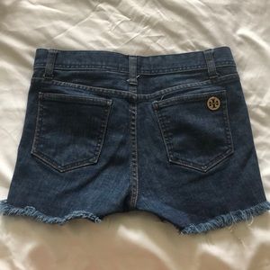 Tory Burch jean shorts